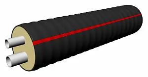 Труба Изоком-2 32х2,9+20х1,9/125 Pex-A, 6 бар 1