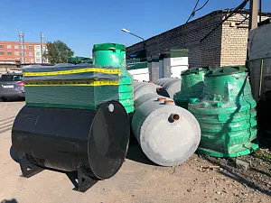 Станция биологической очистки Евролос ГРУНТ 3+ 5