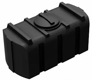 Пластиковая прямоугольная емкость R-300 (Черный) 1