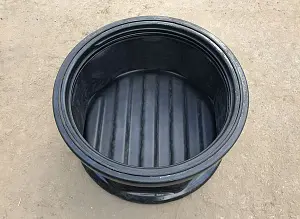 Пластиковый колодец связи КН-780/2000 с крышкой D780 мм 9