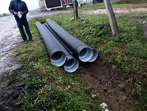  Труба ПЭ SN8  315/271 6м с раструбом 7
