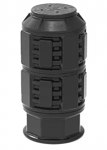 Пластиковый колодец связи КН-780/1600 М с крышкой D560 мм 1