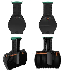 Септик Rostok Ground 8 Pro с горловиной 1000 мм - PR (с дренажным насосом) 3