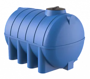 Пластиковая емкость горизонтальная G-2500 (Синий) 1