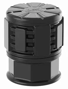 Пластиковый колодец связи КН-780/1000 М с крышкой D780 мм 1