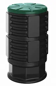 Пластиковый колодец связи КН-780/1500 с крышкой D780 мм 5