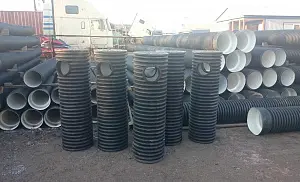 Дренажный колодец d315 h3000 с черной крышкой (отводы 160 мм) 6