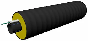 ТВЭЛ-ПЭКС  ПЭ 100 SDR 17  90х5,4/160 с кабель каналом 1