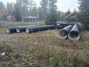  Труба ПЭ sn6  800/687 6,2м с раструбом (Тип2) 13