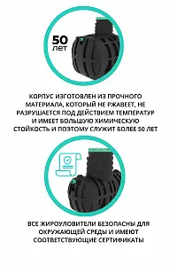 Подземный промышленный жироуловитель Термит 700 7
