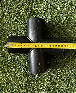 Крестовина дренажная  d63 5