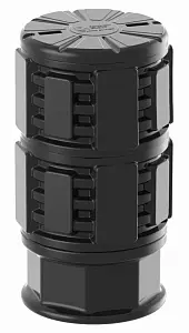 Пластиковый колодец связи КН-780/1500 М с крышкой D780 мм 1