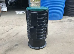 Пластиковый колодец связи КН-780/1500 с крышкой D780 мм 7