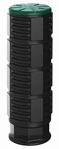 Пластиковый колодец связи КН-780/2500 с крышкой D780 мм 5