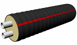 Труба Изоком-2 2х50х6,9/160 Pex-A, 10 бар 1