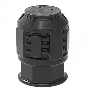 Пластиковый колодец связи КН-780/1100 М с крышкой D560 мм 1