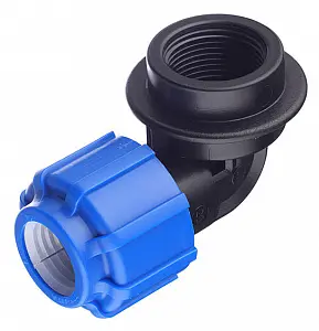 Отвод компрессионный  d50х1 1/2" ВР 1