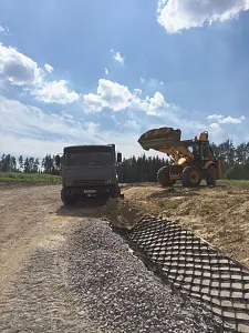 Георешетка объемная 210/050 с перфорацией (6м х 3,1м), 18,6 м2 18