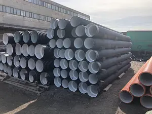  Труба ПЭ sn6  500/427 6м с раструбом 17
