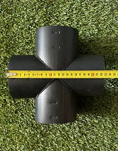 Крестовина дренажная d110 5