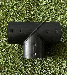 Тройник дренажный  d63 3