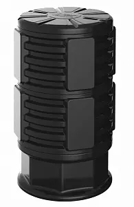 Пластиковый колодец связи КН-780/1500 с крышкой D780 мм 1