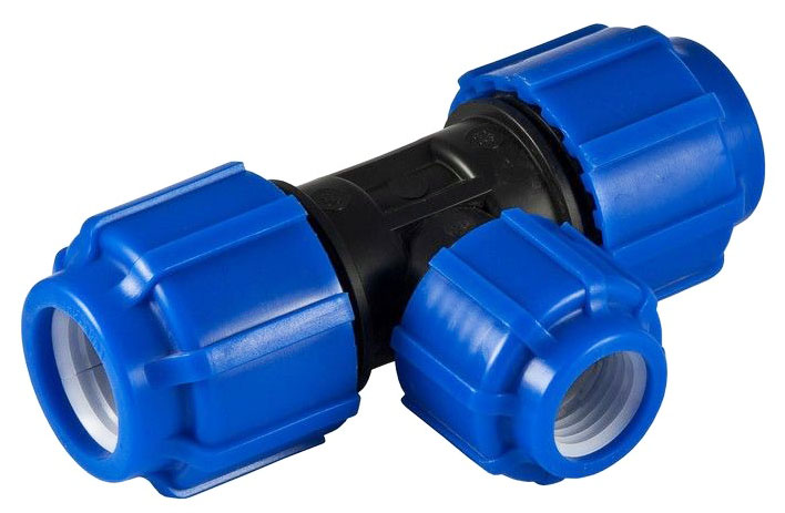 Тройник компрессионный  d40х40х40 0