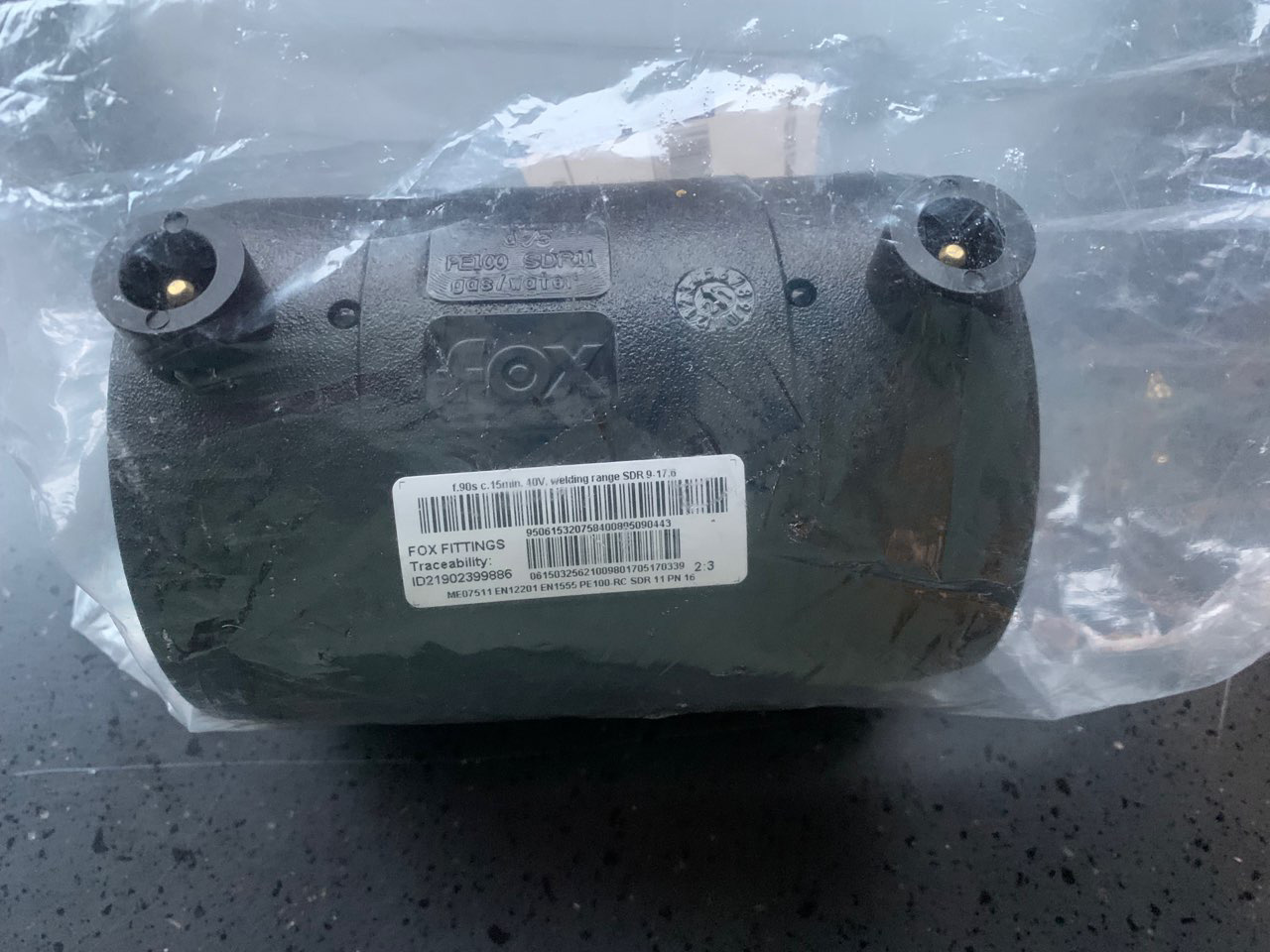 Муфта электросварная 75 SDR11 (FOX) 2