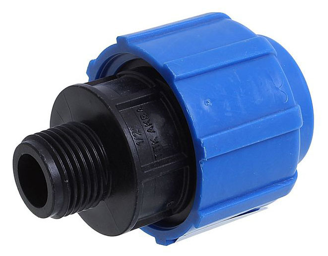 Муфта компрессионная  d25х3/4" НР