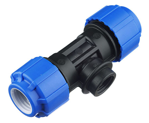 Тройник компрессионный  d25х3/4" ВР 0