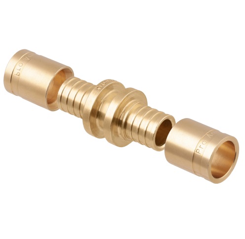 Комплект: Муфта соединительная Pro Aqua 32х32 и гильза Pro Aqua 32 мм (2шт)