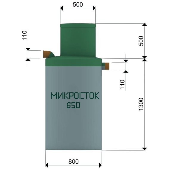 Септик Микросток 650 1