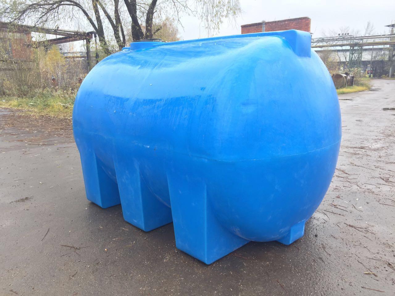 Горизонтальная емкость H-8000 (Синий) 3